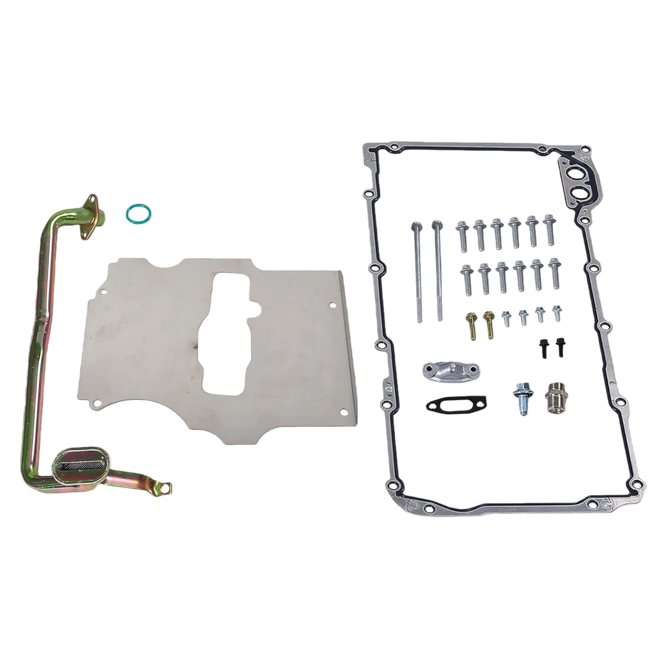 Haytalras 302-2 GM LS Swap Low-Profile Rear Sump Oil Pan Kit 4.8L-6.2L