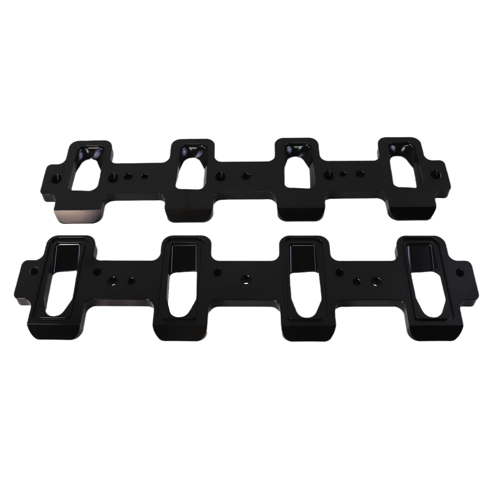 Haytalras LS Cathedral Port to Rectangle Port Intake Manifold Adapter LS0811BK - product image 2
