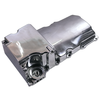 Haytalras LS Swap Retrofit Low Profile Oil Pan Kit for GM LS1 LS2 LS3 Engine 55-87 302-1 Polished - product image 3