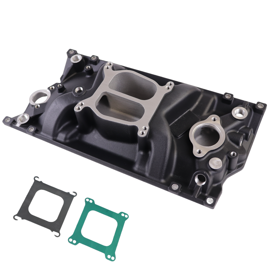 Haytalras 2007 Chevy SBC Vortec Dual Plane Spread Bore Intake Manifold 1996-2002 305 350
