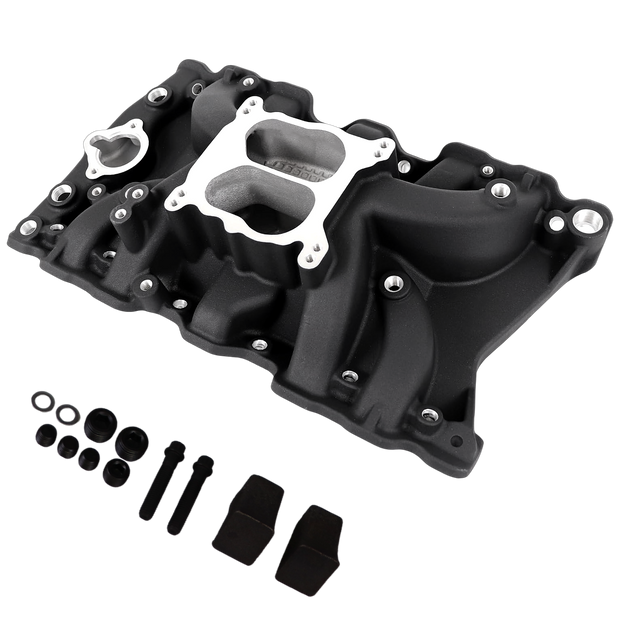 Haytalras 7111 Oldsmobile Small Block High-Rise Dual Plane Square/Spread Bore Intake Manifold 307 330 350 403