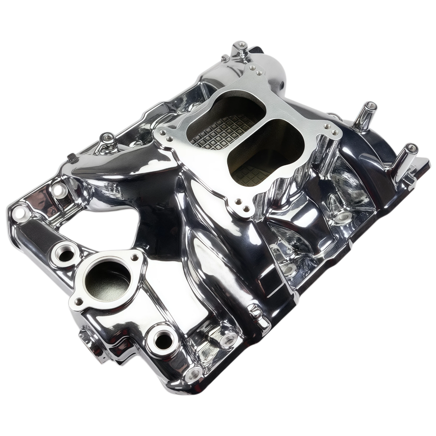 Haytalras Pontiac Dual Plane Intake Manifold 7156 for 326 350 389 400 455 V8 - product image NaN