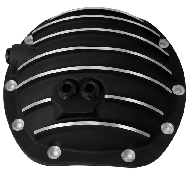 Haytalras Rear Differential Cover with Gasket & Drain Plug For Jeep D25 27 30 10-Bolt Black