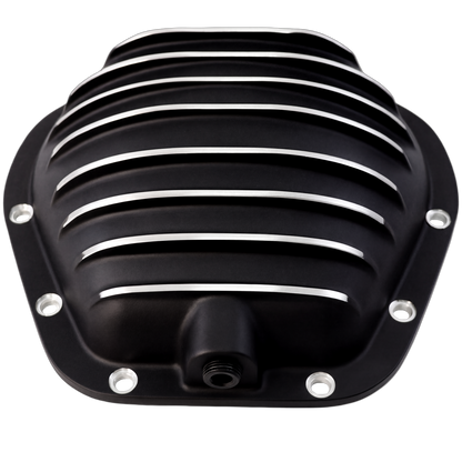 Haytalras Rear Aluminum Differential Cover For Dana 60 10-Bolt w/Gasket & Drain Plug Black - product image 2
