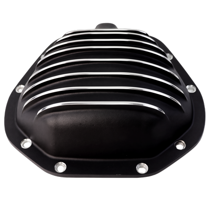 Haytalras Rear Aluminum Differential Cover For Dana 60 10-Bolt w/Gasket & Drain Plug Black - product image 4