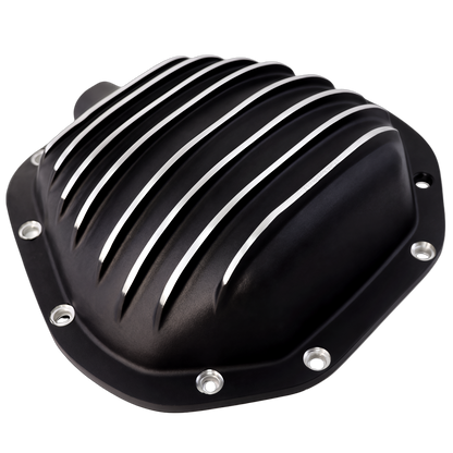 Haytalras Rear Aluminum Differential Cover For Dana 60 10-Bolt w/Gasket & Drain Plug Black - product image 5