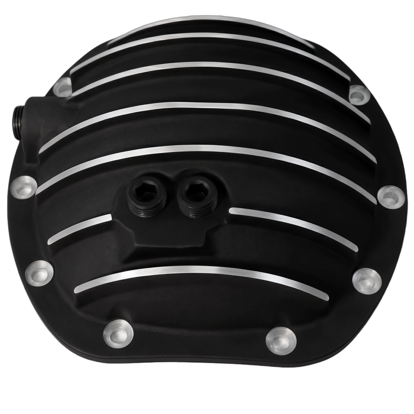 Haytalras Rear Differential Cover with Gasket & Drain Plug For Jeep D25 27 30 10-Bolt Black - product image 2