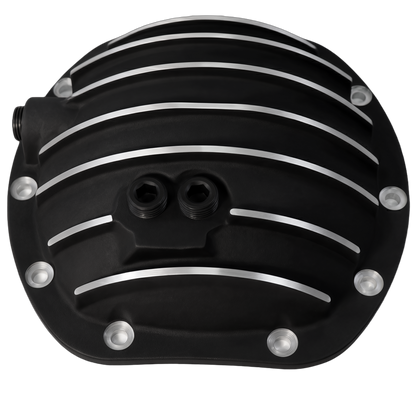 Haytalras Rear Differential Cover with Gasket & Drain Plug For Jeep D25 27 30 10-Bolt Black - product image 2