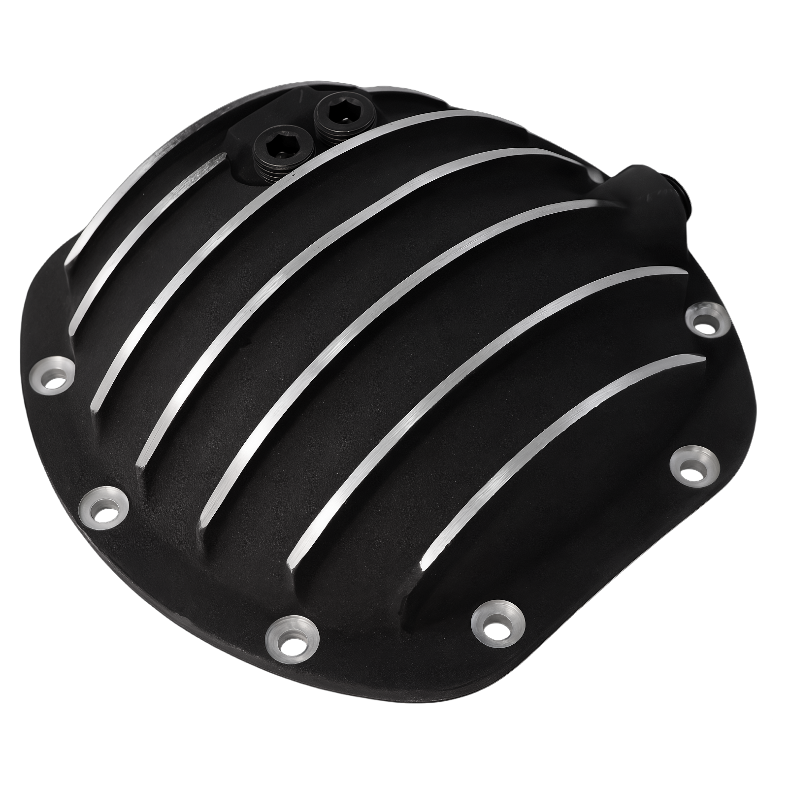 Haytalras Rear Differential Cover with Gasket & Drain Plug For Jeep D25 27 30 10-Bolt Black - product image 4