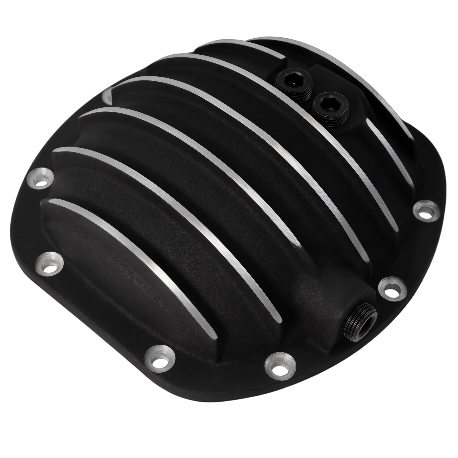 Haytalras Rear Differential Cover with Gasket & Drain Plug For Jeep D25 27 30 10-Bolt Black - product image 5