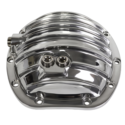 Haytalras Rear Differential Cover with Gasket & Drain Plug For Jeep D25 27 30 10-Bolt Polished - product image 4