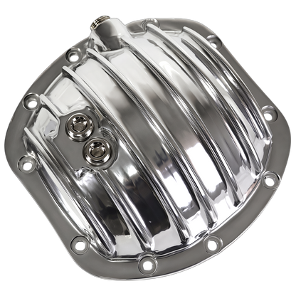 Haytalras Rear Differential Cover with Gasket & Drain Plug For Jeep D25 27 30 10-Bolt Polished - product image 5