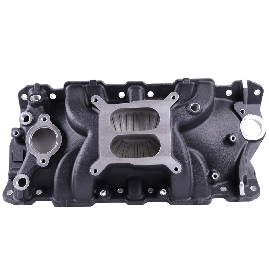 Haytalras 2701 Chevy SBC Low-Rise Dual Plane Square Bore Intake Manifold 1955-1986 262-400