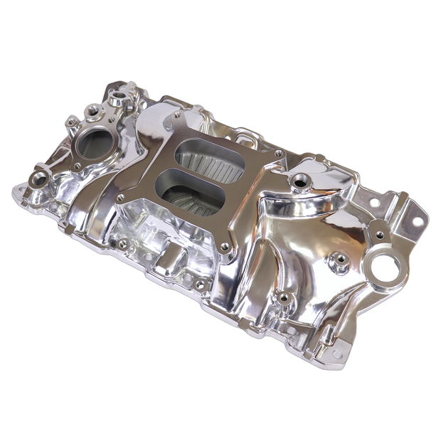 Haytalras 2701 Chevy SBC Low-Rise Dual Plane Square Bore Intake Manifold 1955-1986 262-400 - view 9