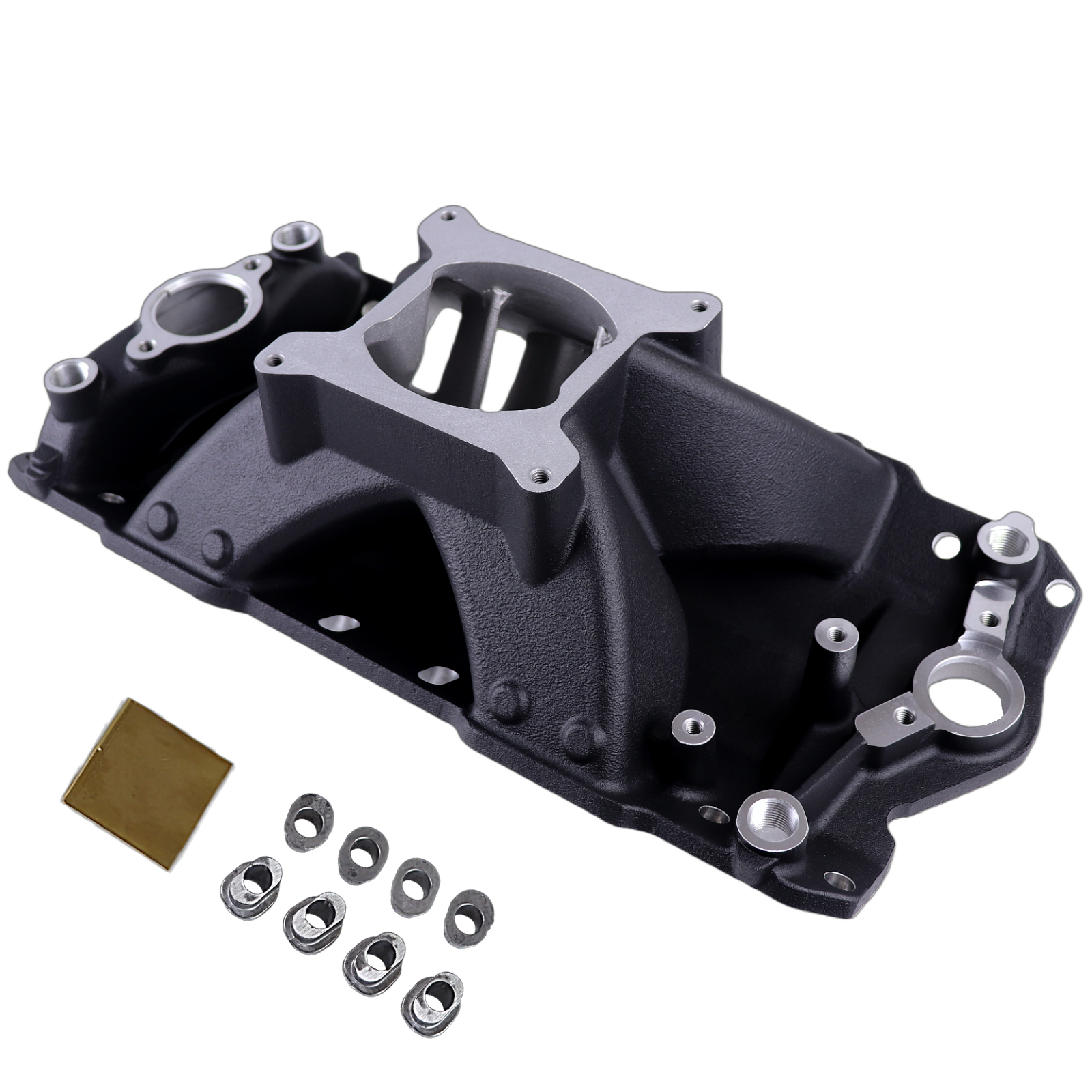 Haytalras 2031 Chevy SBC High-Rise Single Plane Square Bore Intake Manifold 1957-1995 262-400