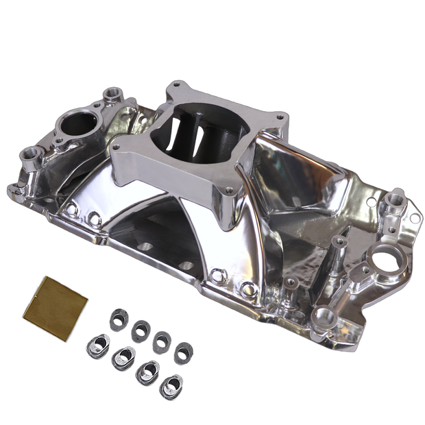 Haytalras 2031 Chevy SBC High-Rise Single Plane Square Bore Intake Manifold 1957-1995 262-400 - view 13