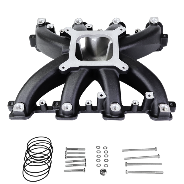 Haytalras 300-136 GM LS3 L92 Rectangle Port Mid-Rise Single Plane 4150 EFI Intake Manifold 6.0L 6.2L - view 6