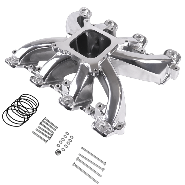 Haytalras 300-137 GM LS1 LS2 LS6 Cathedral Port Mid-Rise Single Plane 4150 EFI Intake Manifold 5.7L 6.0L