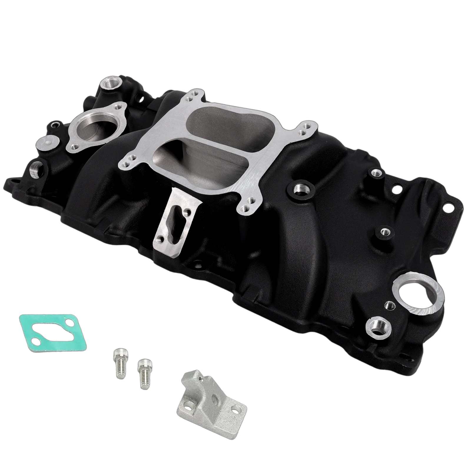 Haytalras 2104 Chevy SBC Low-Rise Dual Plane Square/Spread Bore Intake Manifold 1987-1995 262-400