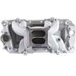 Haytalras 3026 Chevy BBC Air-Gap Dual Plane Oval Port Intake Manifold 1966-2000 396 402 427 454