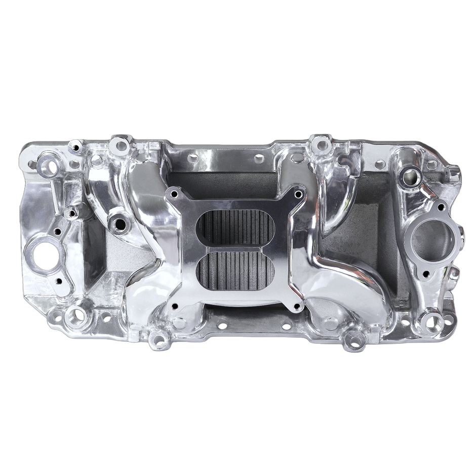 Haytalras 3026 Chevy BBC Air-Gap Dual Plane Oval Port Intake Manifold 1966-2000 396 402 427 454