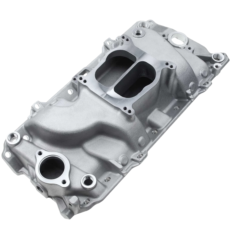 Haytalras 3001 Chevy BBC Low-Rise Dual Plane Oval Port Intake Manifold 1965-2000 396 402 427 454