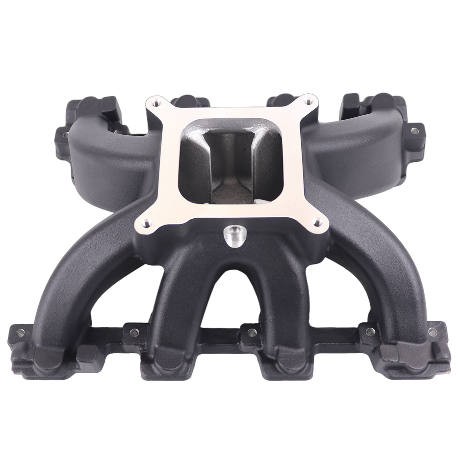 Haytalras 28097 GM LS1 LS2 LS6 Super Victor Carbureted Single Plane 4150 Intake Manifold 5.7L 6.0L Cathedral Port