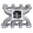 Haytalras 28097 GM LS1 LS2 LS6 Super Victor Carbureted Single Plane 4150 Intake Manifold 5.7L 6.0L Cathedral Port