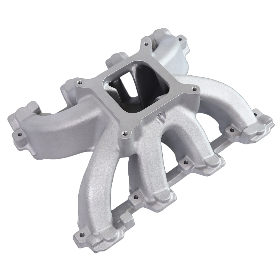 Haytalras 28097 GM LS1 LS2 LS6 Super Victor Carbureted Single Plane 4150 Intake Manifold 5.7L 6.0L Cathedral Port