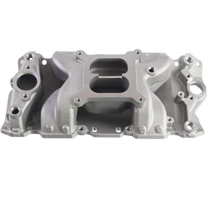 Haytalras SBC Air Gap Dual Plane Intake Manifold 2026 for 262 265 267 283 302 305 307 327 350 400 - product image NaN