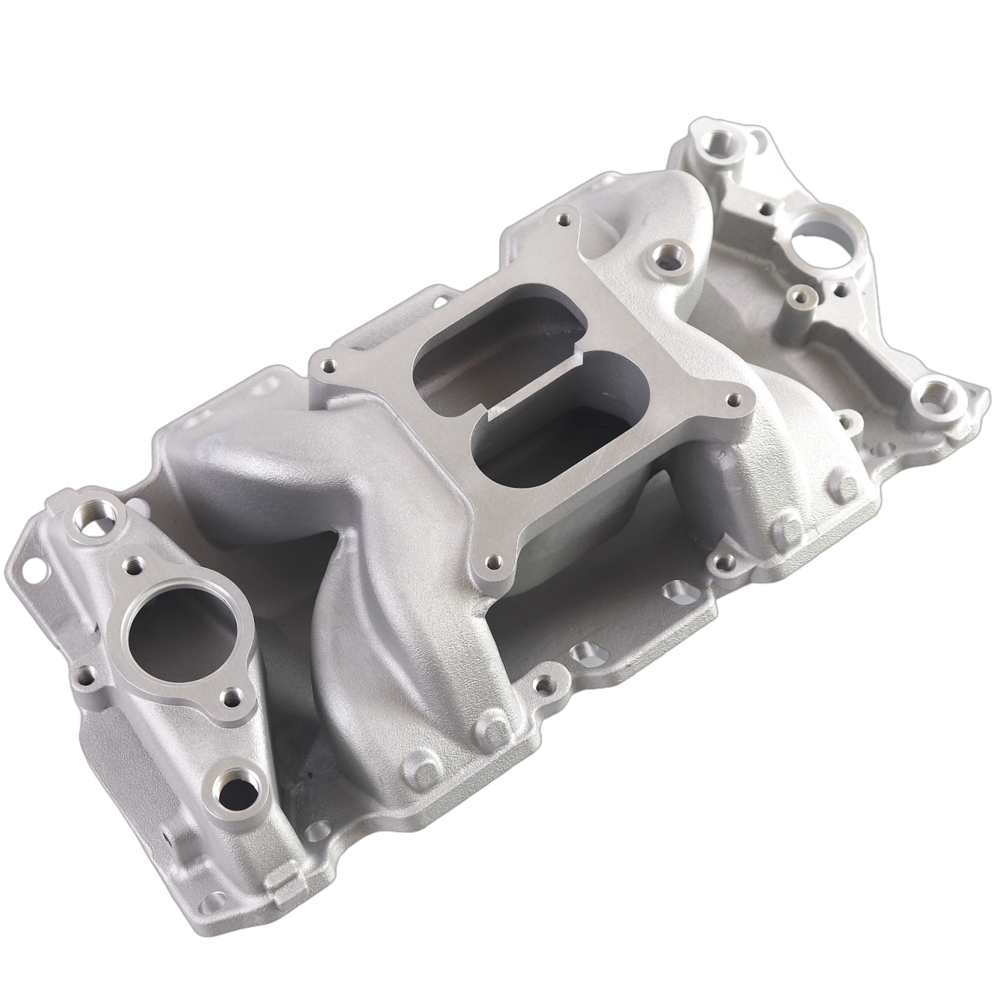 Haytalras SBC Air Gap Dual Plane Intake Manifold 2026 for 262 265 267 283 302 305 307 327 350 400 - product image NaN
