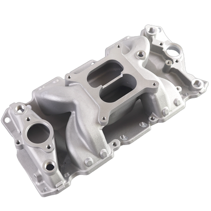 Haytalras SBC Air Gap Dual Plane Intake Manifold 2026 for 262 265 267 283 302 305 307 327 350 400 - product image NaN