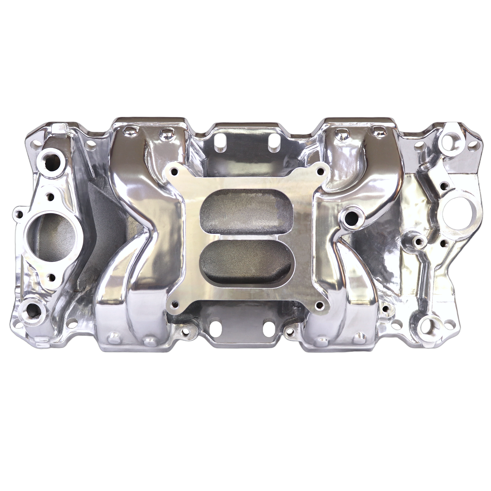 Haytalras SBC Air Gap Dual Plane Intake Manifold 2026 for 262 265 267 283 302 305 307 327 350 400 - product image NaN