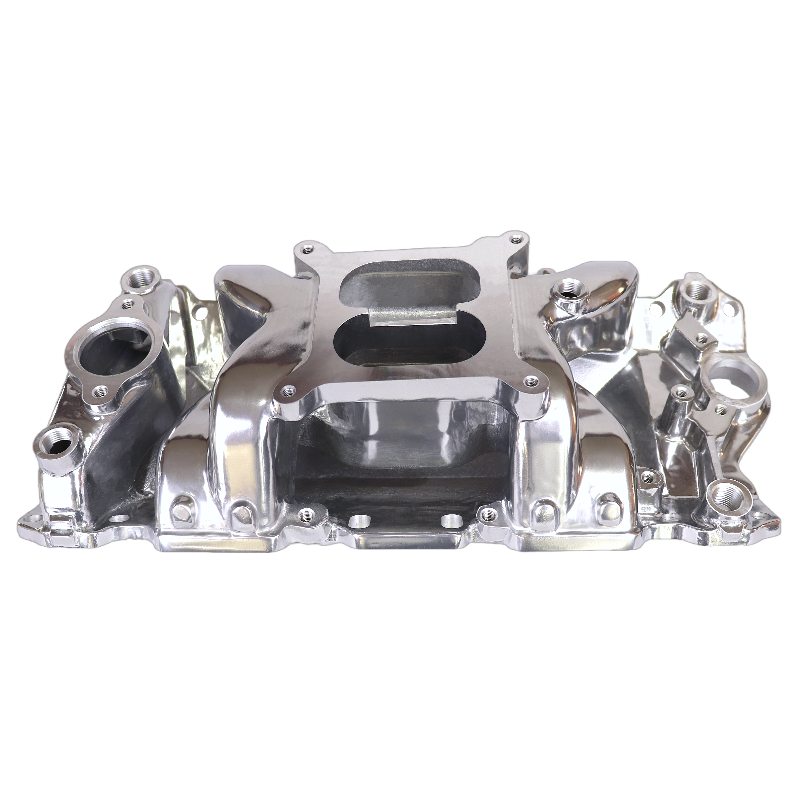 Haytalras SBC Air Gap Dual Plane Intake Manifold 2026 for 262 265 267 283 302 305 307 327 350 400 - product image NaN