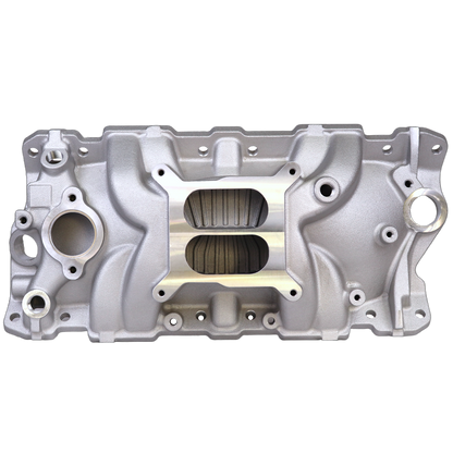 Haytalras SBC Intake Manifold 2703 with Oil Fill Tube for Chevy 262 305 350 400 - product image NaN