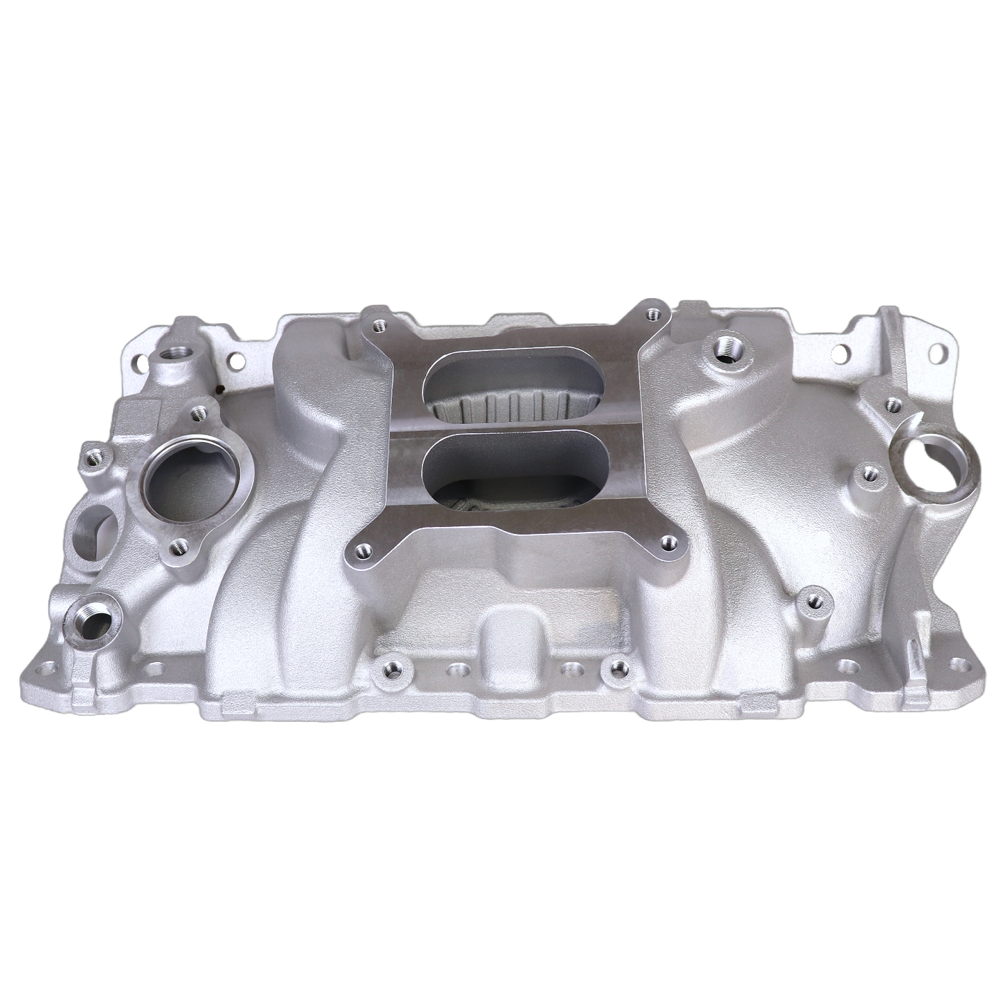 Haytalras SBC Intake Manifold 2703 with Oil Fill Tube for Chevy 262 305 350 400 - product image NaN