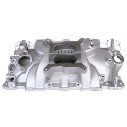 Haytalras SBC Intake Manifold 2703 with Oil Fill Tube for Chevy 262 305 350 400 - product image NaN