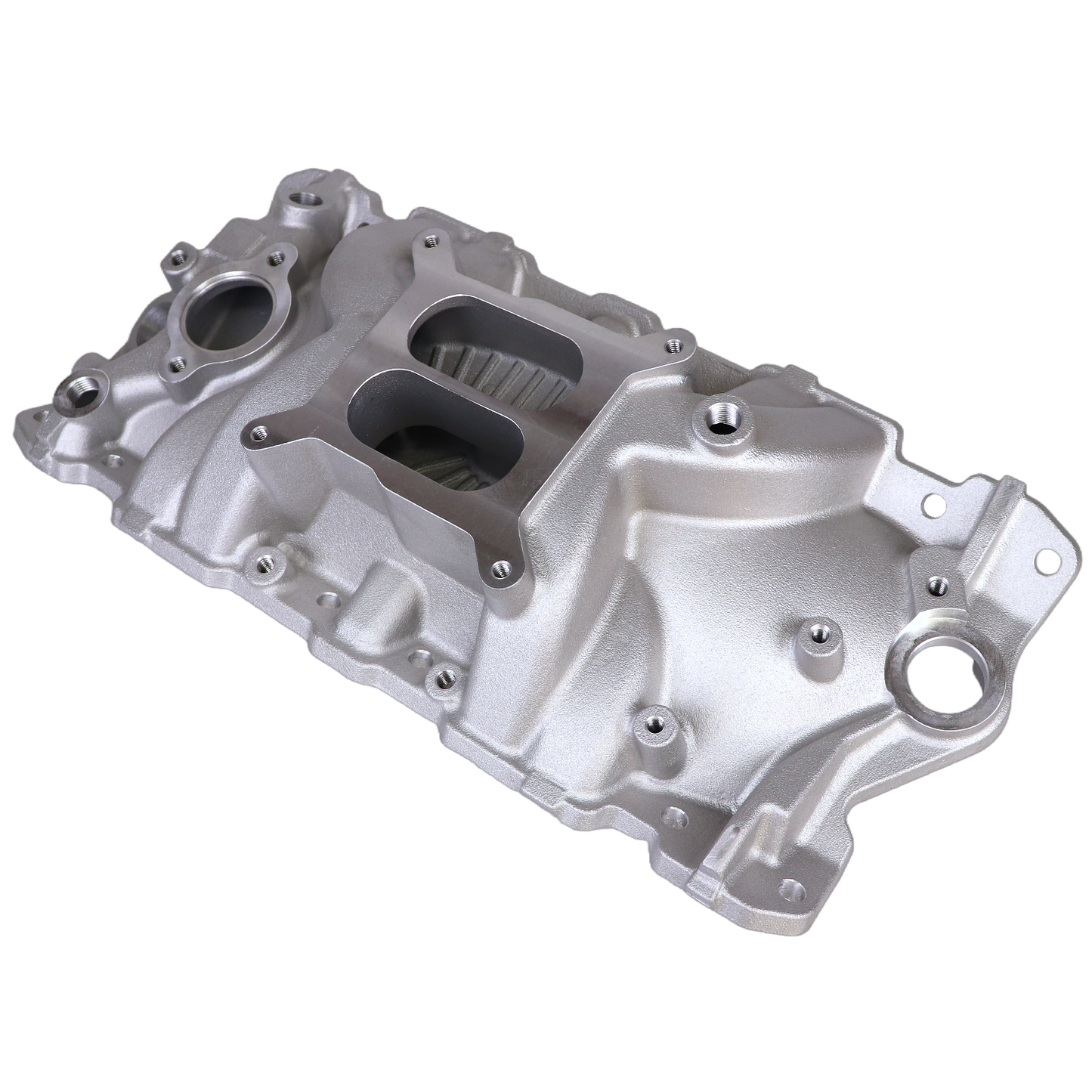 Haytalras SBC Intake Manifold 2703 with Oil Fill Tube for Chevy 262 305 350 400 - product image NaN