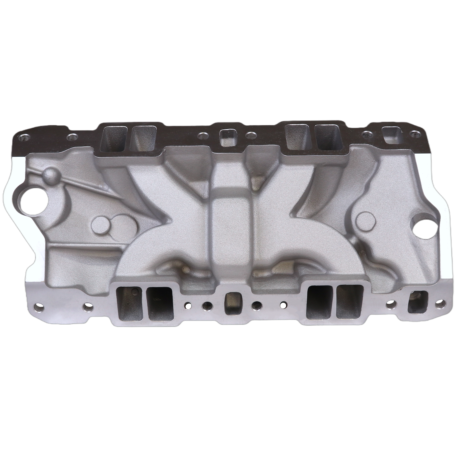 Haytalras SBC Intake Manifold 2703 with Oil Fill Tube for Chevy 262 305 350 400 - product image NaN