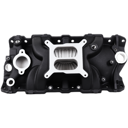 Haytalras SBC Intake Manifold 2703 with Oil Fill Tube for Chevy 262 305 350 400 - product image NaN