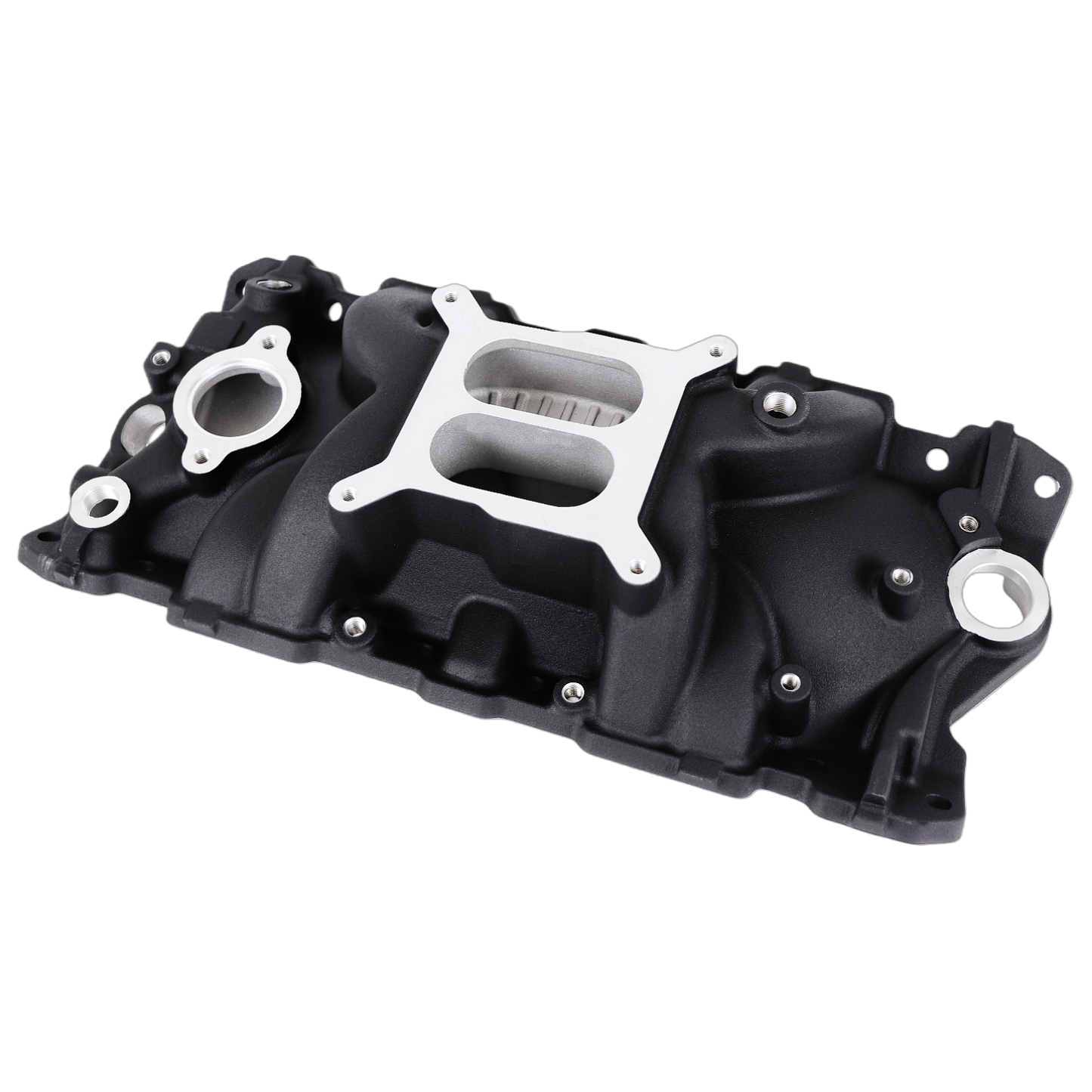 Haytalras SBC Intake Manifold 2703 with Oil Fill Tube for Chevy 262 305 350 400 - product image NaN