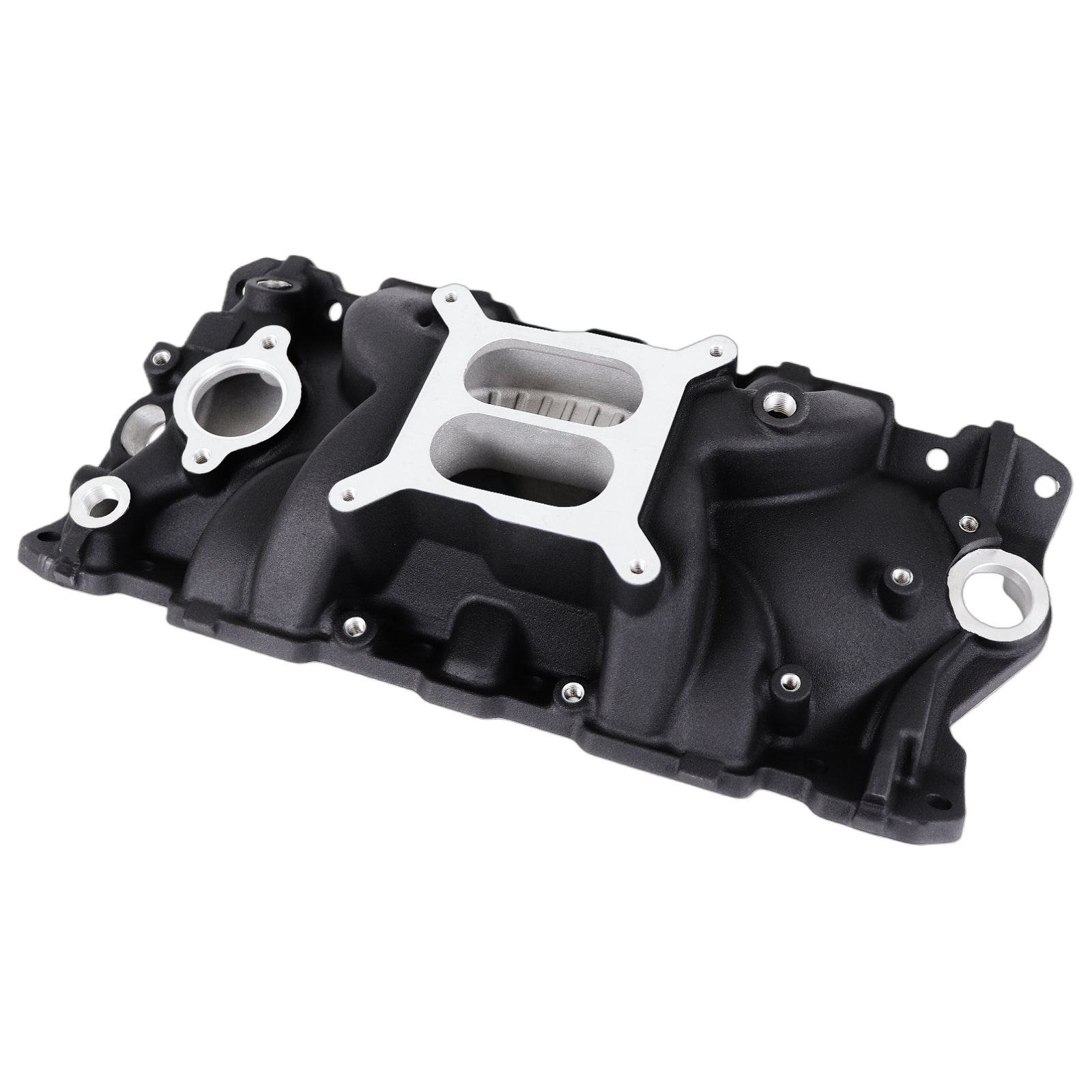 Haytalras SBC Intake Manifold 2703 with Oil Fill Tube for Chevy 262 305 350 400 - product image NaN