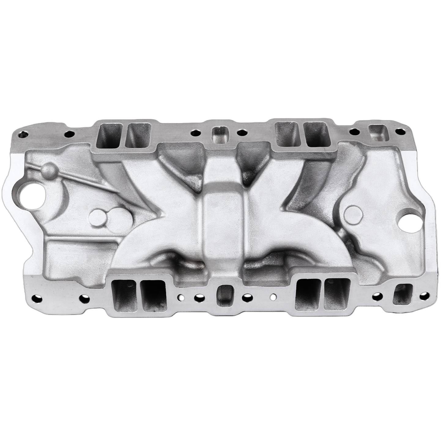 Haytalras SBC Intake Manifold 2703 with Oil Fill Tube for Chevy 262 305 350 400 - product image NaN