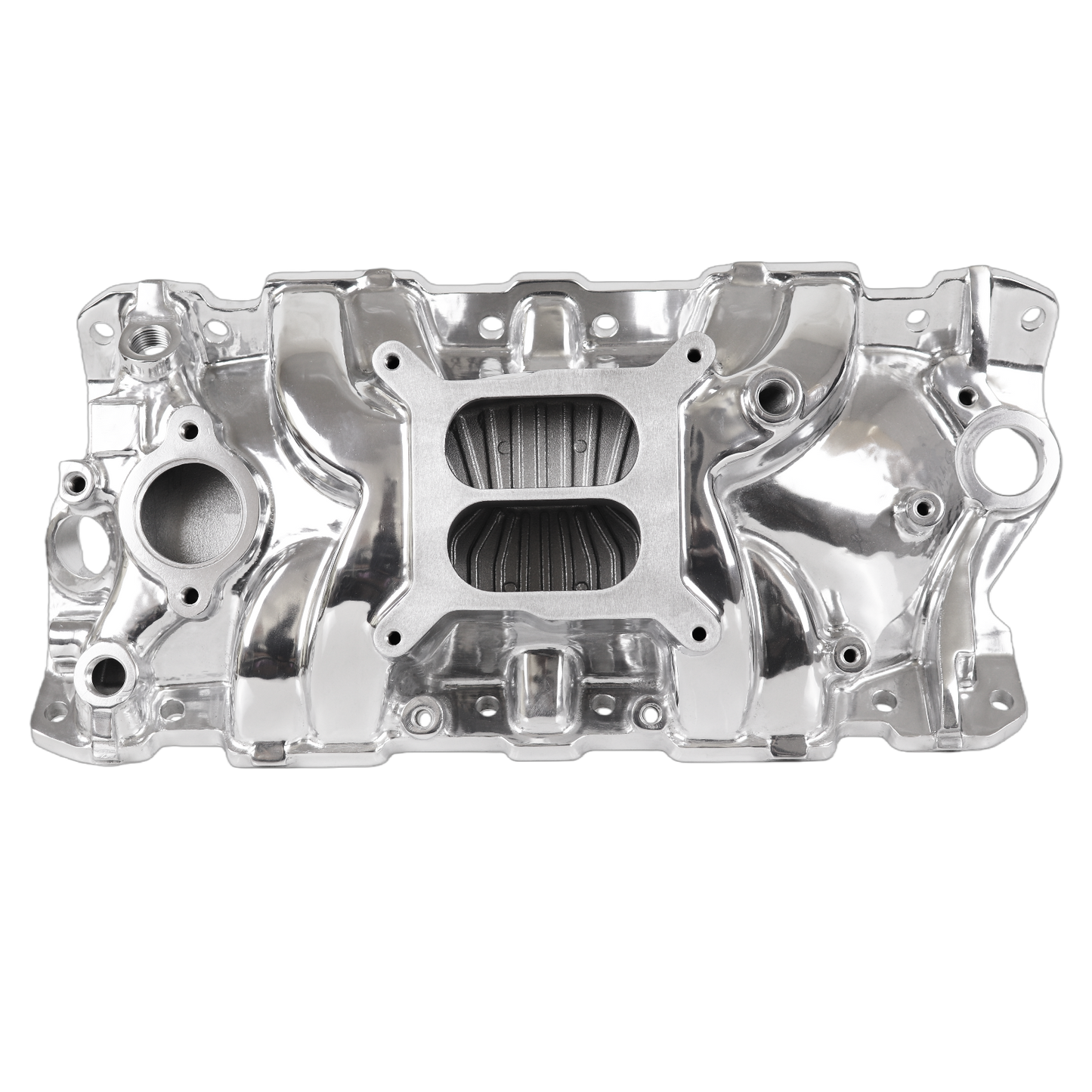 Haytalras SBC Intake Manifold 2703 with Oil Fill Tube for Chevy 262 305 350 400 - product image NaN