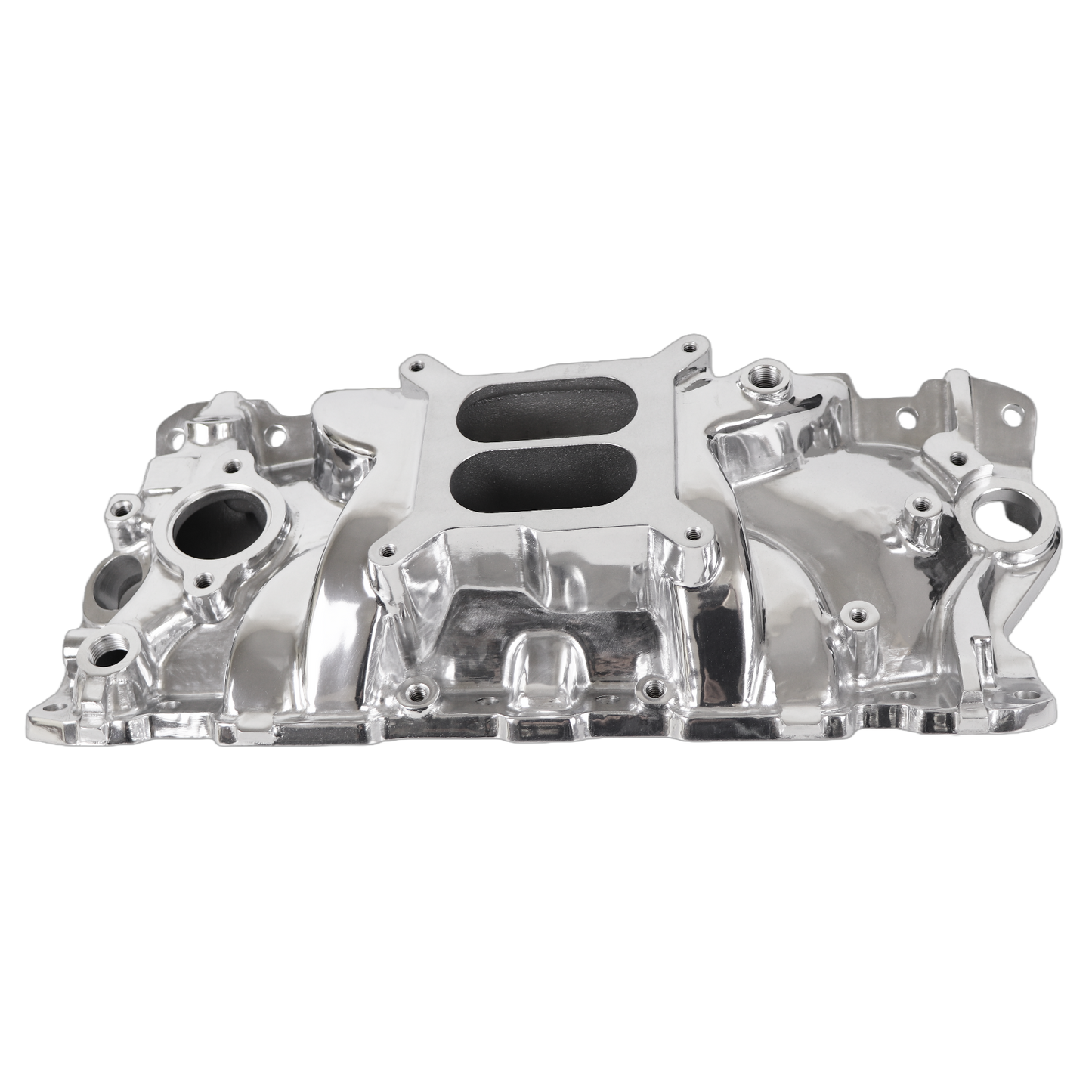 Haytalras SBC Intake Manifold 2703 with Oil Fill Tube for Chevy 262 305 350 400 - product image NaN