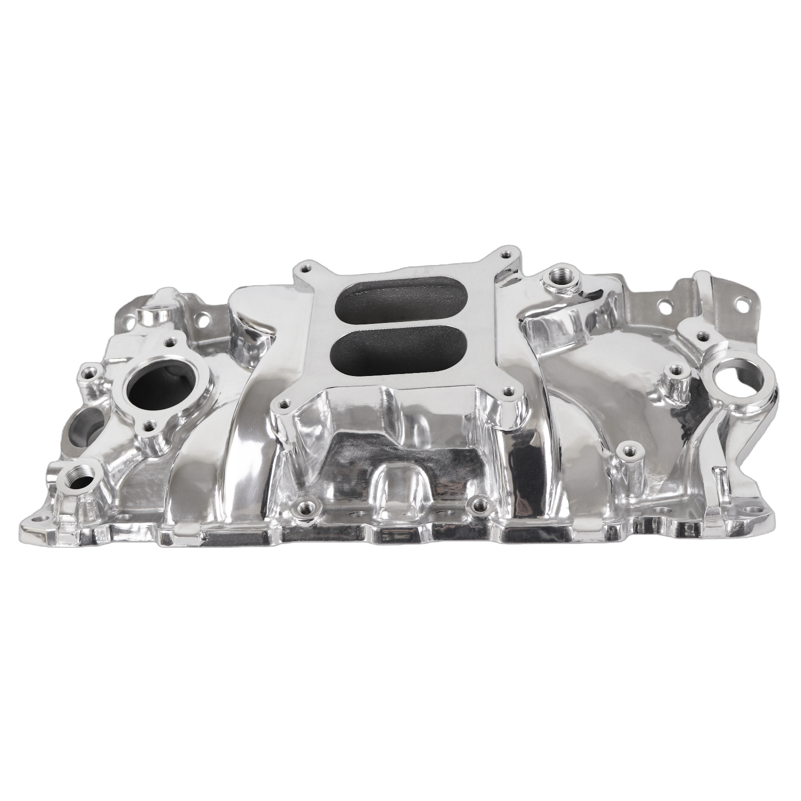 Haytalras SBC Intake Manifold 2703 with Oil Fill Tube for Chevy 262 305 350 400 - product image NaN
