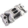 Haytalras 2026 Chevy SBC Air-Gap Dual Plane Square Bore Intake Manifold 1957-1995 262-400