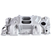 Haytalras 2021 Chevy SBC High-Rise Dual Plane Square Bore Intake Manifold 1955-1995 262-400