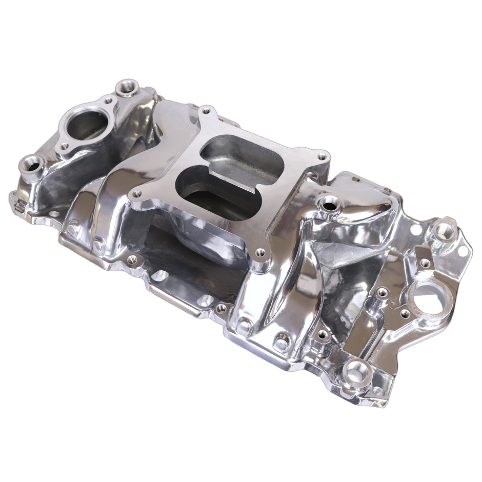 Haytalras 2026 Chevy SBC Air-Gap Dual Plane Square Bore Intake Manifold 1957-1995 262-400