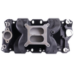 Haytalras 2026 Chevy SBC Air-Gap Dual Plane Square Bore Intake Manifold 1957-1995 262-400